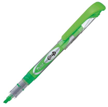 Pentel Fosforlu Kalem Yeşil SL-12 Resmi