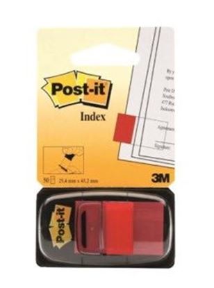 Post-it 680/1 Index Kırmızı 50 Yaprak Resmi