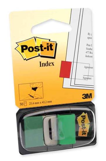 Post-it 680/3 Index Yeşil 50 Yaprak resimleri