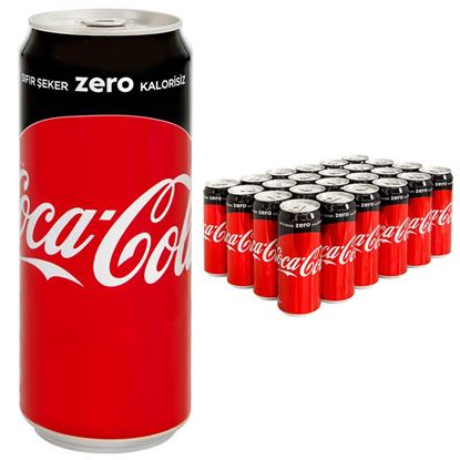 Coca Cola Şekersiz 330 ml Kutu Resmi