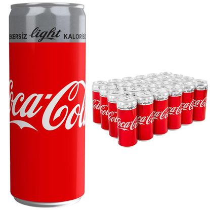 Coca Cola Light 330 ml Kutu Resmi