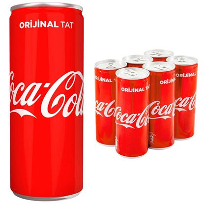 Coca Cola Slim 250 ml Kutu Resmi
