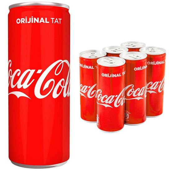 Coca Cola Slim 250 ml Kutu resimleri