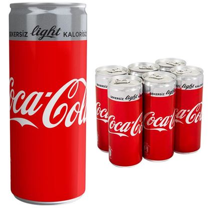 Coca Cola Slim Light 250 ml Kutu Resmi