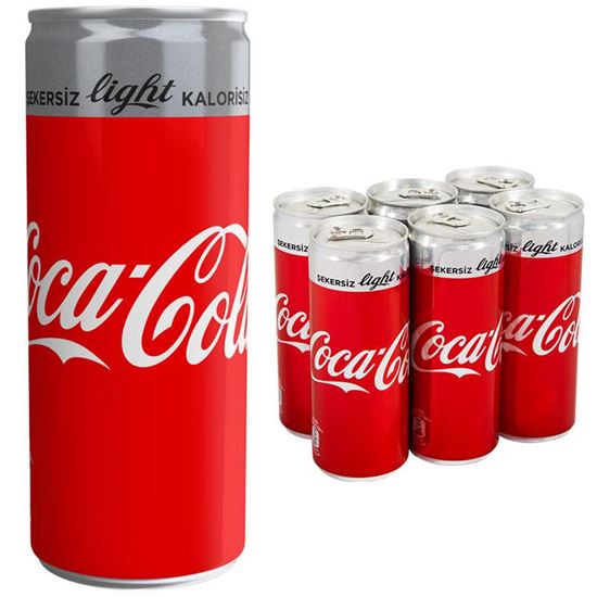 Coca Cola Slim Light 250 ml Kutu resimleri