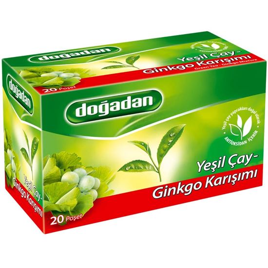 Doğadan Yeşil Çay Ginkgolu 20'li Paket resimleri