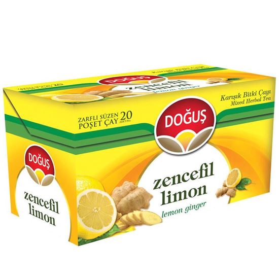 Doğuş Bitki Çayı Zencefil Limon 20'li Paket resimleri