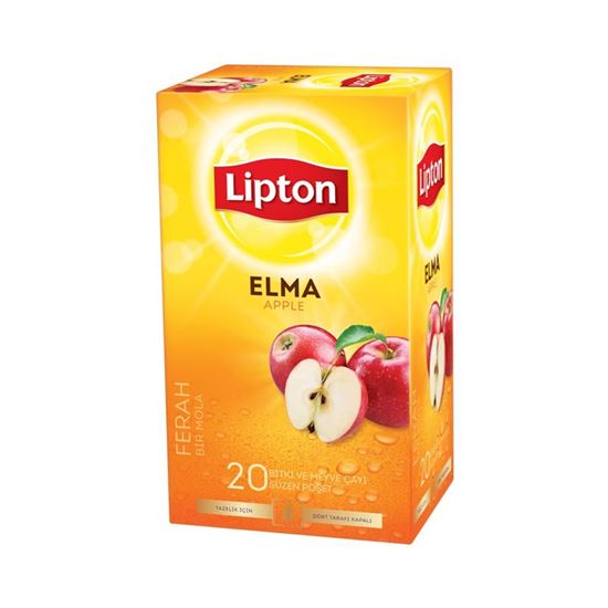 Lipton Meyve Çayı Elma 20'li Paket resimleri