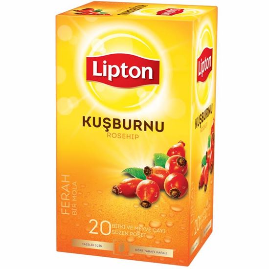 Lipton Meyve Çayı Kuşburnu 20'li Paket resimleri