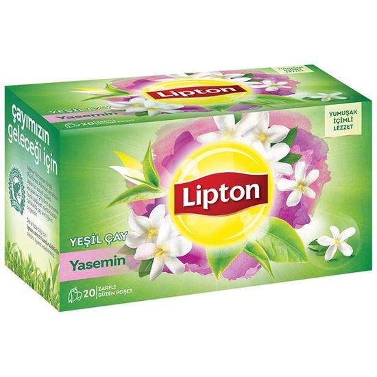Lipton Yeşil Çay Yaseminli 20'li Paket resimleri