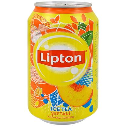 Lipton Ice Tea 330 ml Kutu Şeftali Resmi
