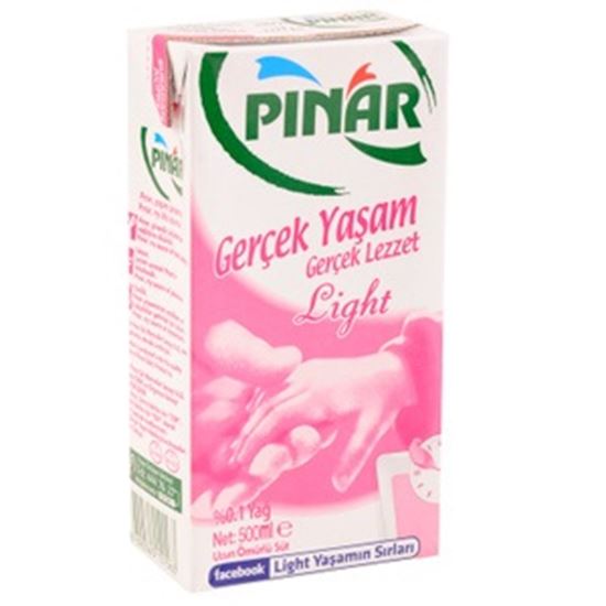 Pınar Extra Light Süt 500 ml % 0,1 Yağlı resimleri
