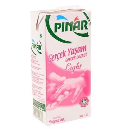 Pınar Extra Light Süt 1 Litre % 0,1 Yağlı Resmi