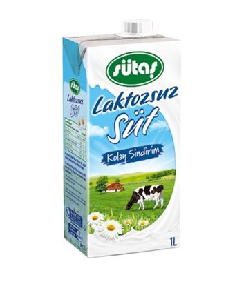 Sütaş Süt Laktozsuz 1 Litre Resmi