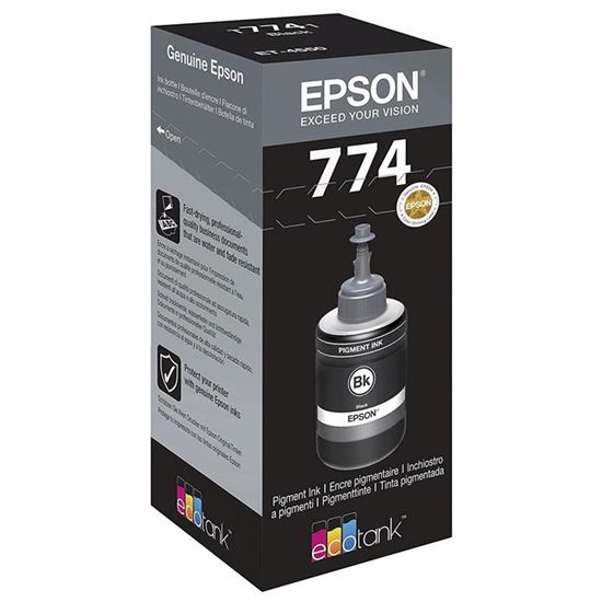 Epson T7741 Black Ink Bottle 140 ml resimleri