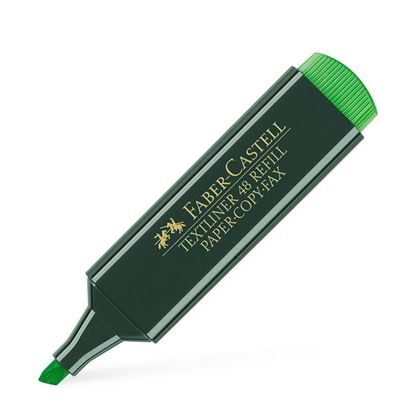 Faber Castell Fosforlu Kalem Yeşil Resmi