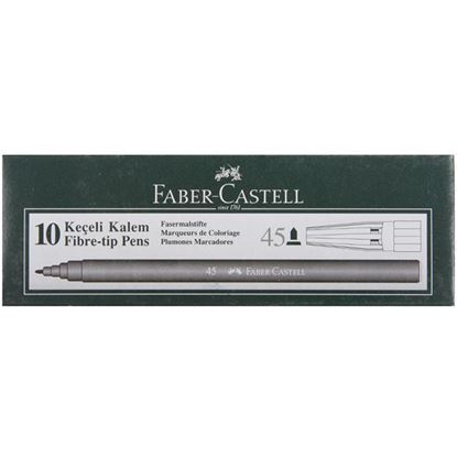 Faber Castell Keçeli Kalem Siyah Resmi