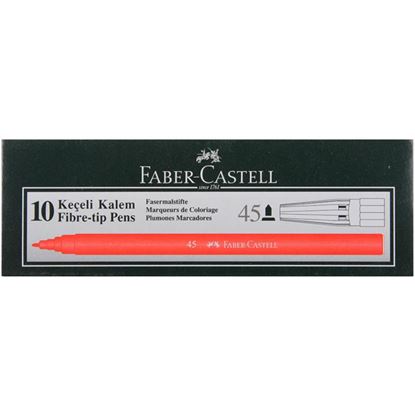 Faber Castell Keçeli Kalem Kırmızı Resmi