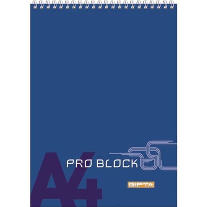 Gıpta Pro Block Sp. Karton Kapak Bloknot A4 40 Yaprak Çizgili Resmi
