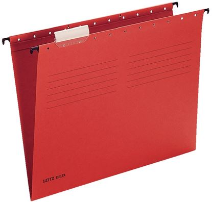 Leitz Askılı Dosya Telsiz Kırmızı L-6515 Resmi