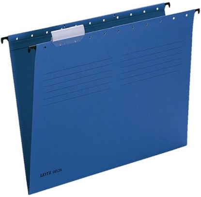 Leitz Askılı Dosya Telsiz Mavi L-6515 Resmi