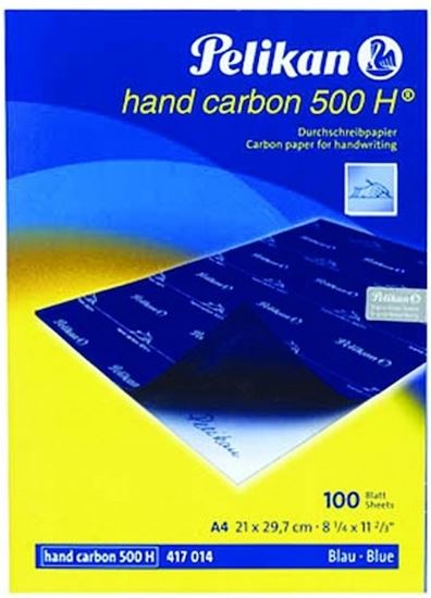 Pelikan 500 H Hand Mavi Karbon Kağıdı resimleri
