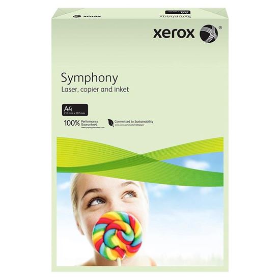 Xerox Symphony 80 gr A-4 Fotokopi Kağıdı Açık Yeşil resimleri