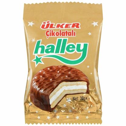 Ülker Halley Çikolatalı 30 gr 24'lü Resmi