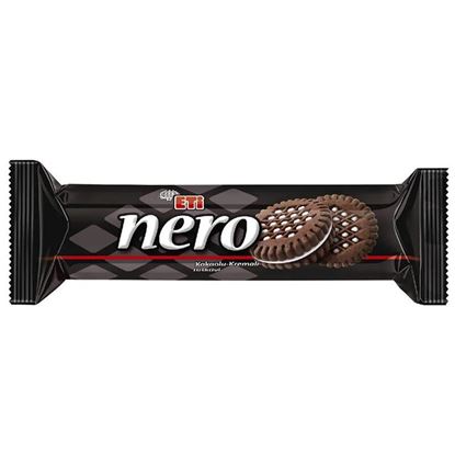 Eti Nero Kakaolu Kremalı Bisküvi 110 gr 18'li Resmi